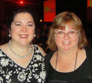 Diana Belchase and Lena Diaz at last year's Golden Heart Awards